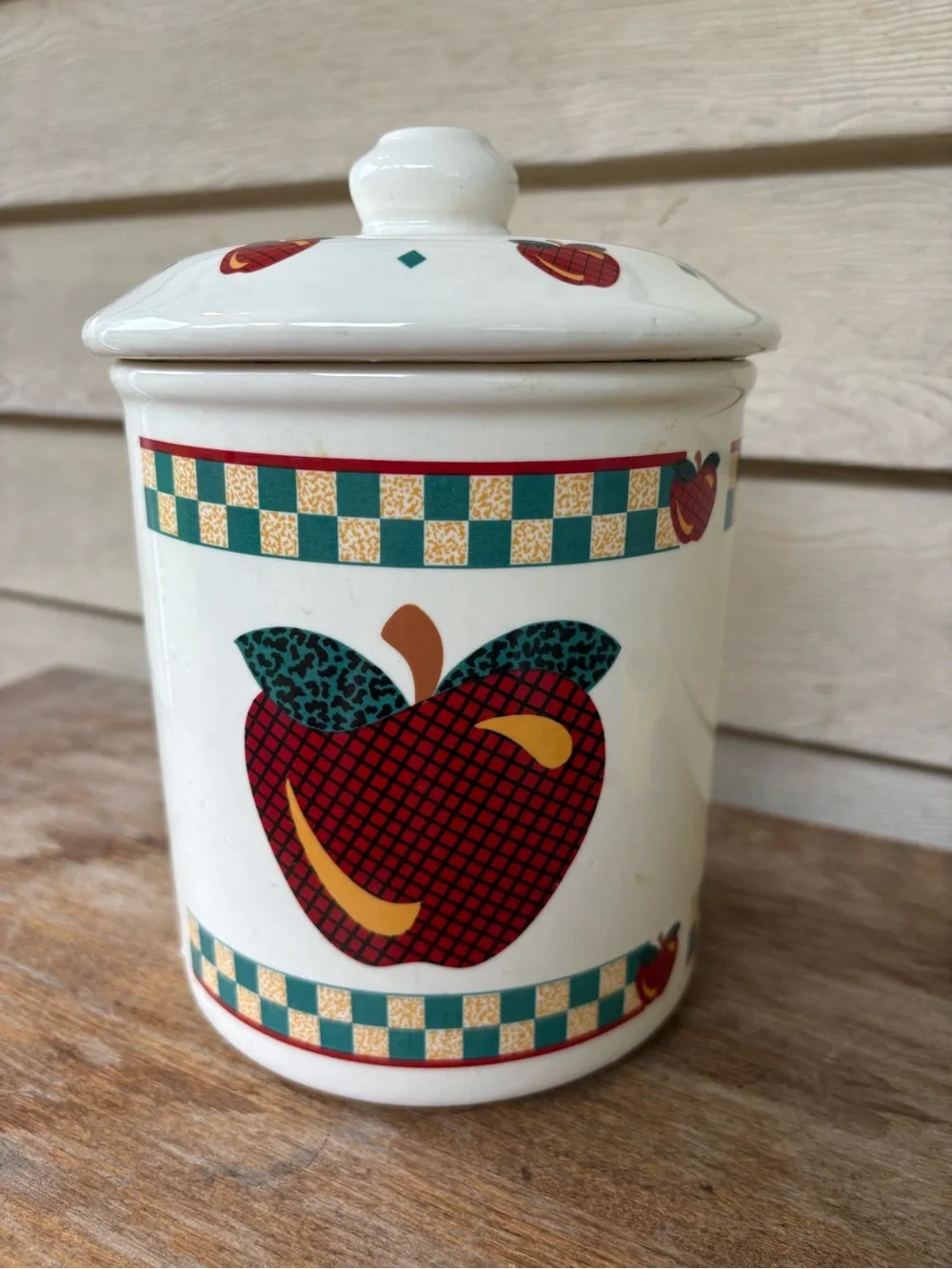 Tabletops Unlimited ceramic canister from the 